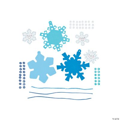 beaded snowflake ornament craft kit